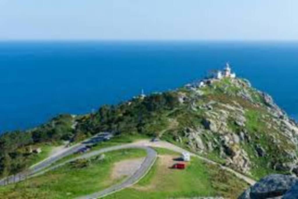 Junto Camino De Santiago,1ª Linea De Playa Lejlighed Finisterre Eksteriør billede