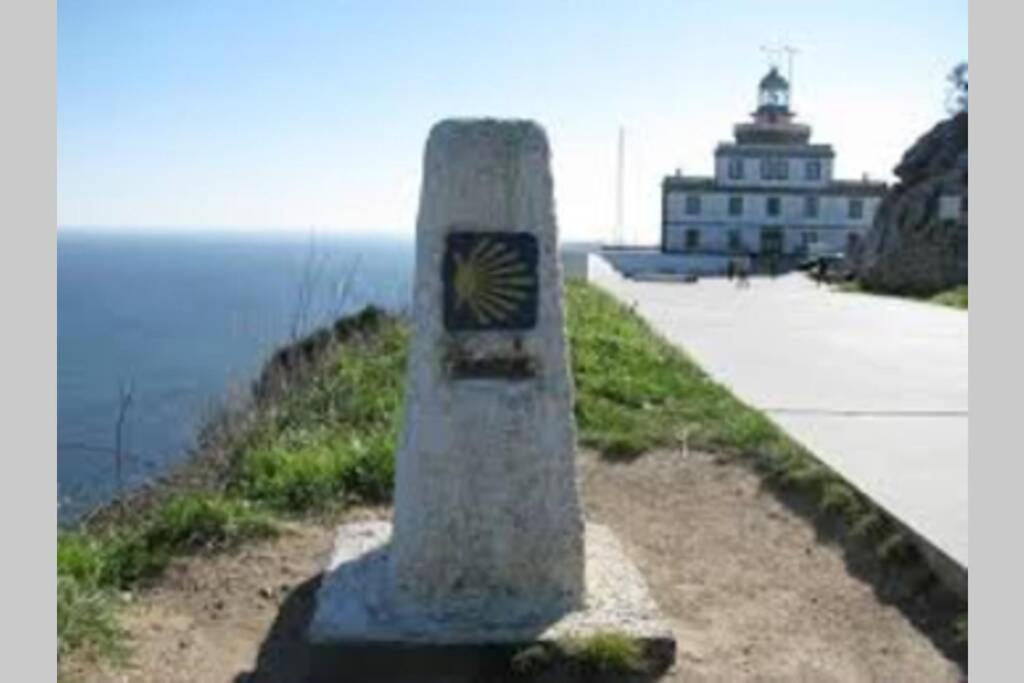 Junto Camino De Santiago,1ª Linea De Playa Lejlighed Finisterre Eksteriør billede