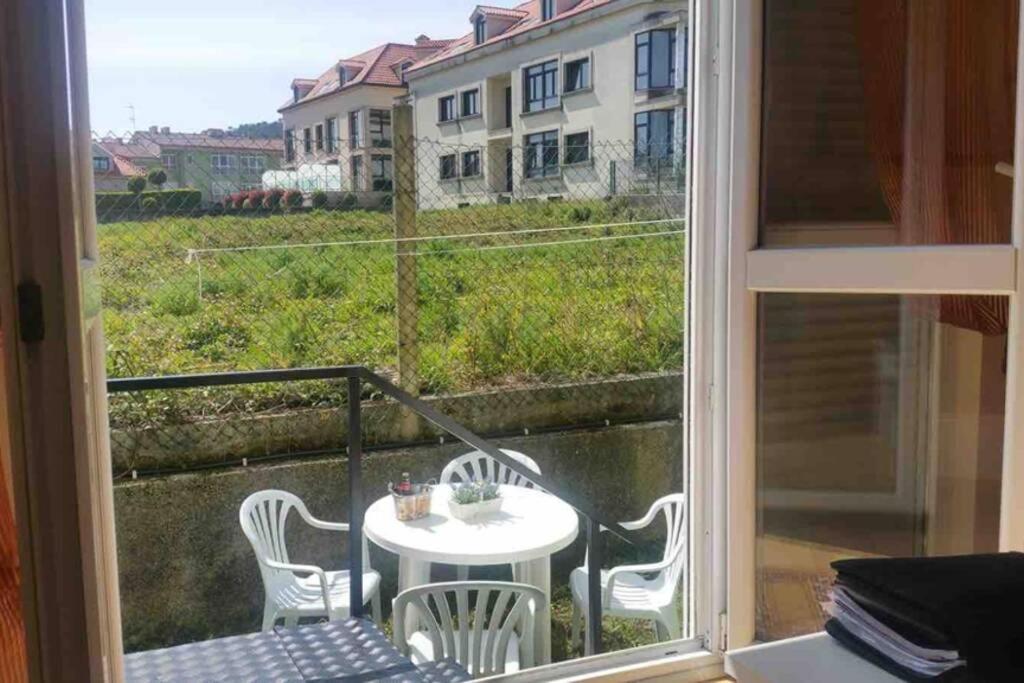 Junto Camino De Santiago,1ª Linea De Playa Lejlighed Finisterre Eksteriør billede