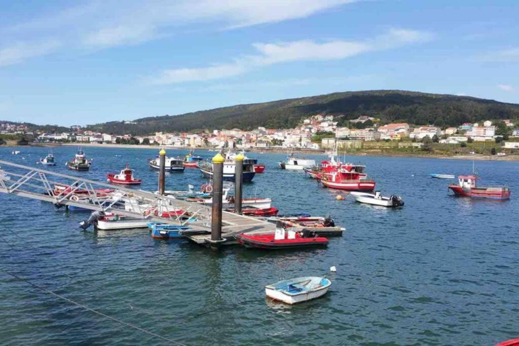 Junto Camino De Santiago,1ª Linea De Playa Lejlighed Finisterre Eksteriør billede