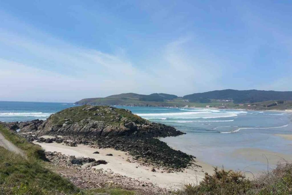 Junto Camino De Santiago,1ª Linea De Playa Lejlighed Finisterre Eksteriør billede