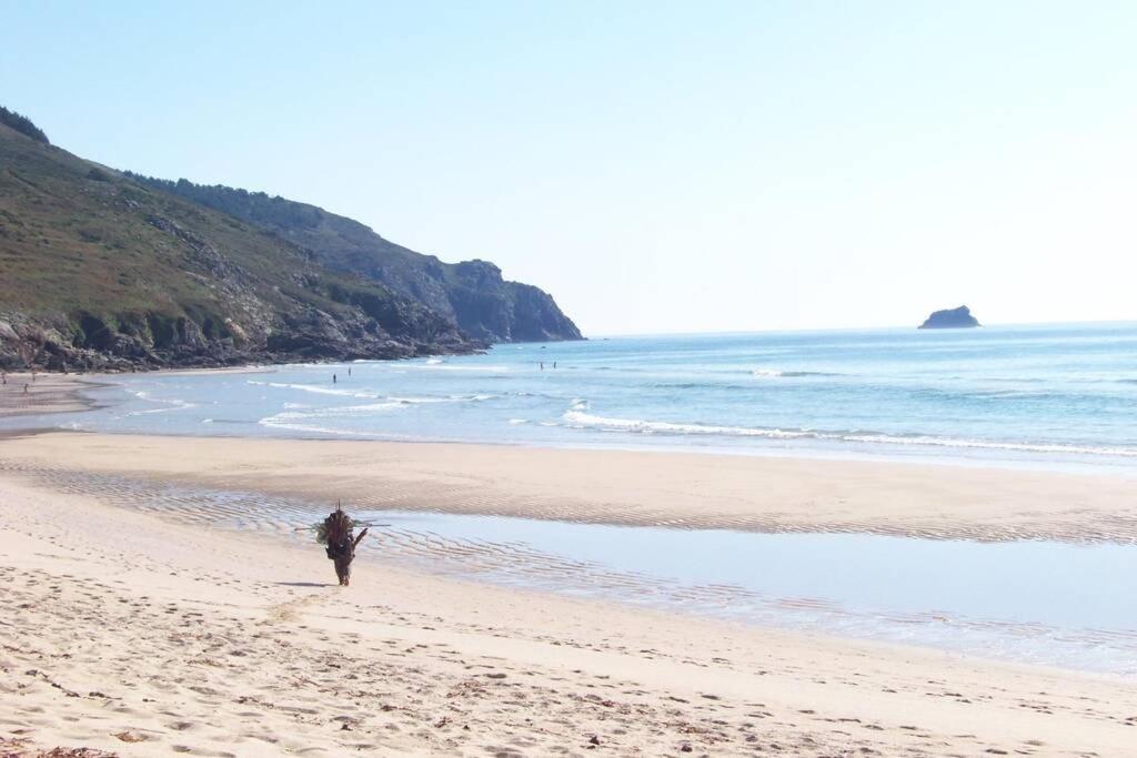 Junto Camino De Santiago,1ª Linea De Playa Lejlighed Finisterre Eksteriør billede