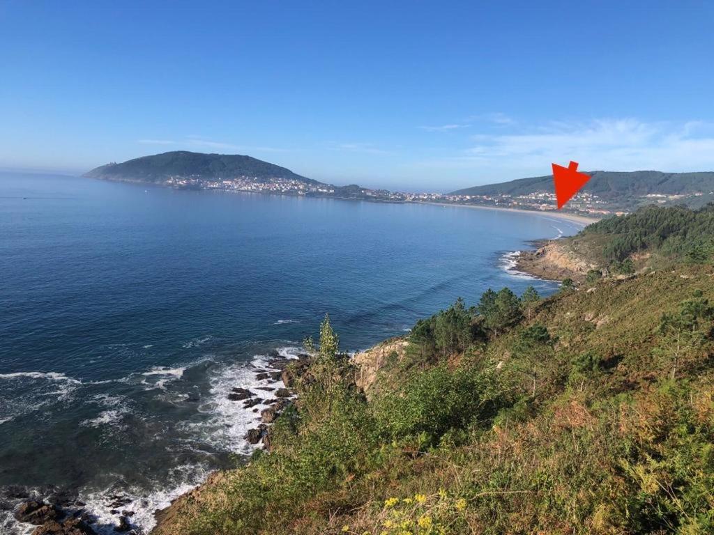 Junto Camino De Santiago,1ª Linea De Playa Lejlighed Finisterre Eksteriør billede